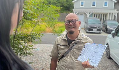 強引な営業は一切なし